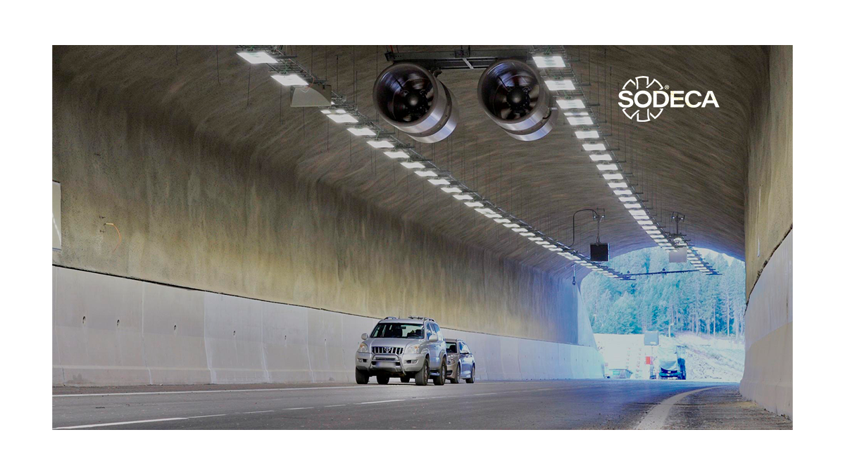 La ventilación de túneles, un sector donde SODECA se ha afianzado y continúa creciendo